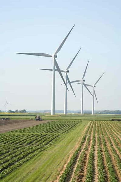 Die Windenergie zählt zum Ökostrom